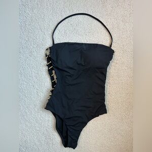 Trina Turk Black Swimsuit – Chic & Rare- size 8